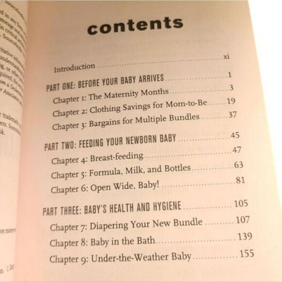 THE‎ COMPLETE BOOK OF BABY BARGAINS Baby On A Budget Paperback NWT - Picture 5 of 13